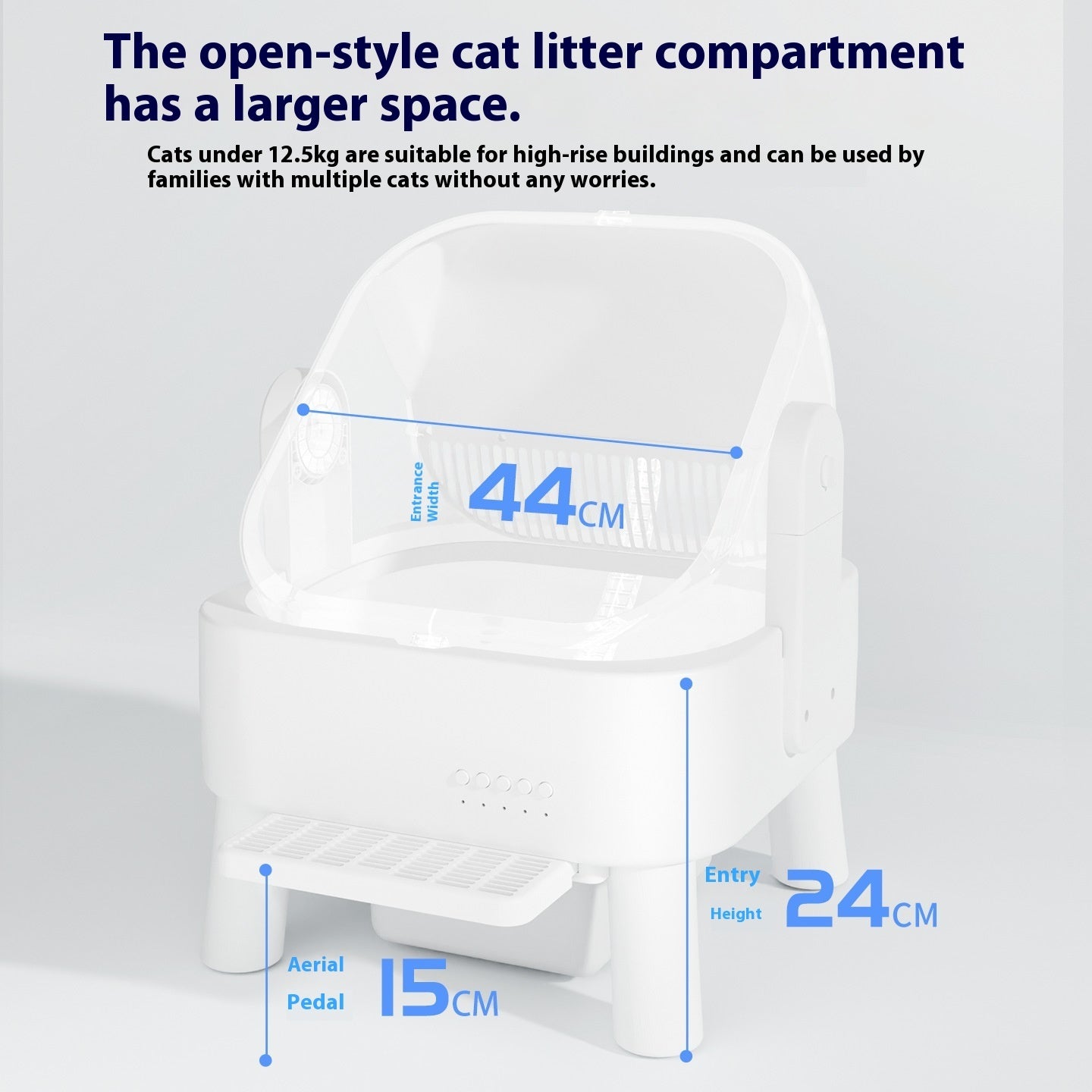 Fully Automatic Intelligent Litter Box Closed Oversized