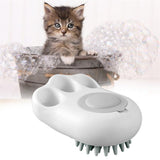 Durable Cat Paw Bath Brush Fine Foaming Labor - saving Cartoon Shape Pet Dog Cat Pet Hair Grooming Brush Reusable Dog Hair Comb Pet Products - My Store