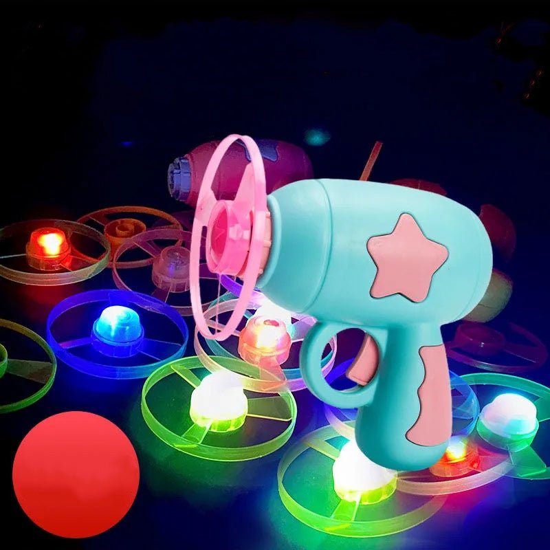 Pet Toy Dog Cat LED Light Toy Luminous Children's Party Toy Bamboo Dragonfly Toy Training Toy Pet Throw Launcher - My Store